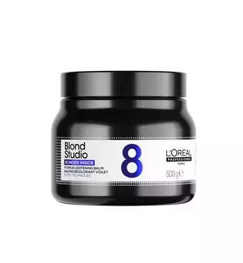 L'oreal Professionnel Blond Studio Purple Lightening Balm 500g