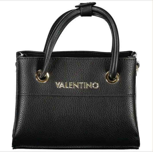 Mario Valentino Black Polyethylene Women Handbag