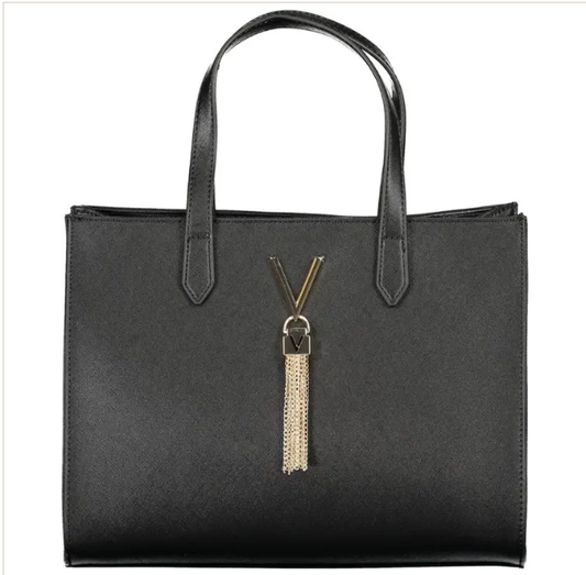 Mario Valentino Black Polyethylene Handbag