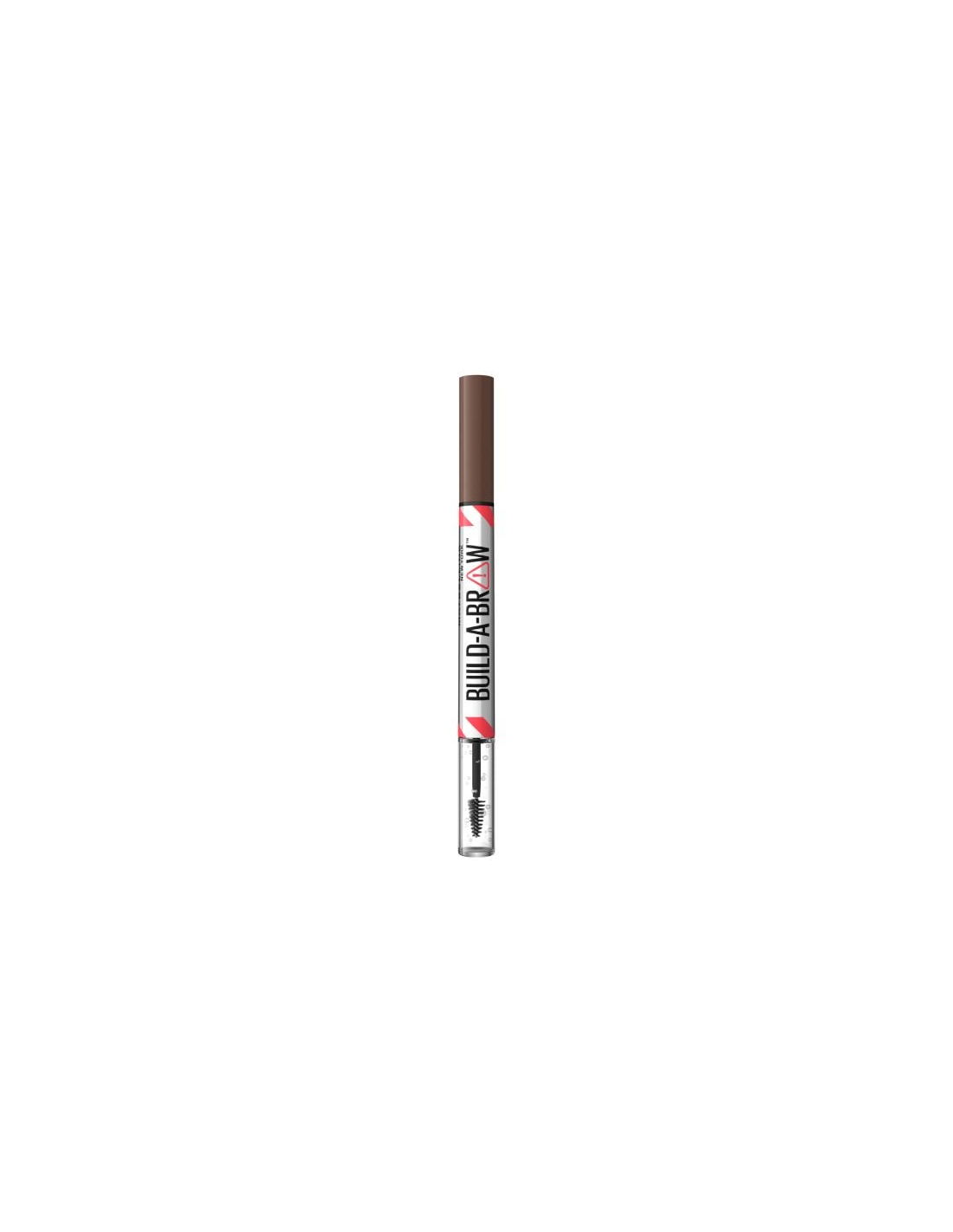 Maybelline Build A Brow Rotulador 2 En 1 260-Deep Brown 15,30ml