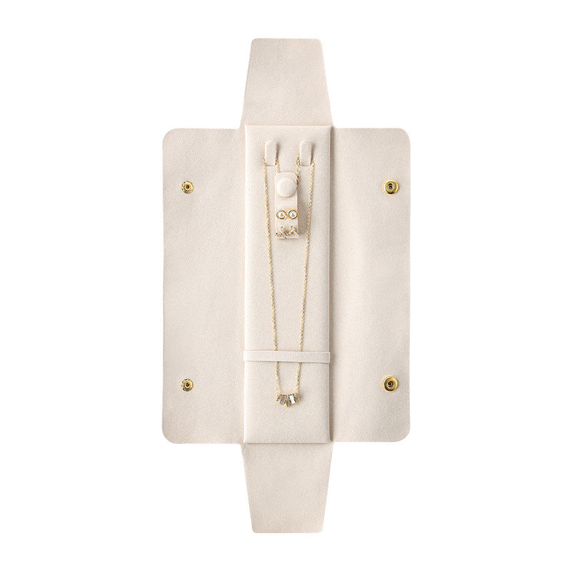 Necklace Storage Bag Solid Color