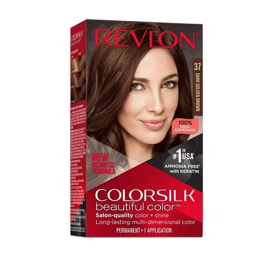 Revlon Colorsilk Ammonia Free 37 Dark Golden Brown