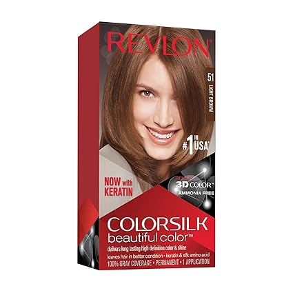 Revlon Colorsilk Ammonia Free 51 Light Brown