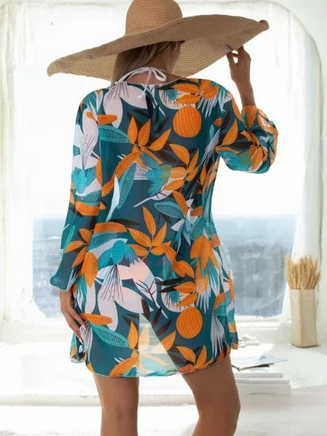 2024 Summer New Bikini Beach Skirt Beach Cover Up Swimsuit Women Ruffle Biquini Bathing Suit Beach Wear Swim Suit