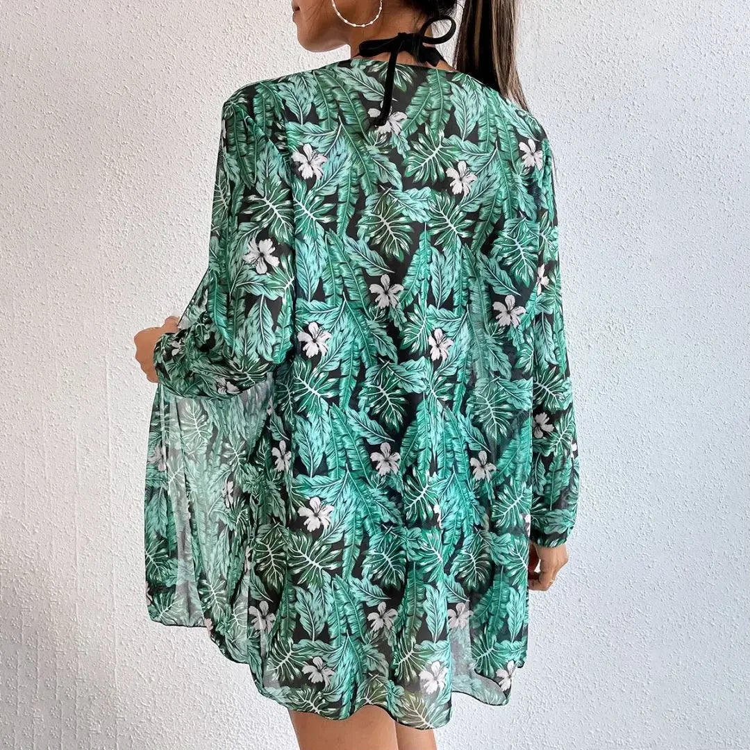 2024 Summer New Bikini Beach Skirt Beach Cover Up Swimsuit Women Ruffle Biquini Bathing Suit Beach Wear Swim Suit