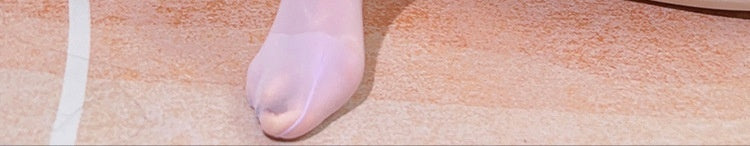 Lace Silicone Non-slip Knee Socks Shiny