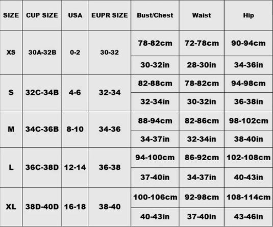 Solid Color Women's Beach Bikini Swimsuit