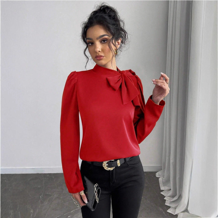 Womens Autumn Winter Shirts In European And American Styles