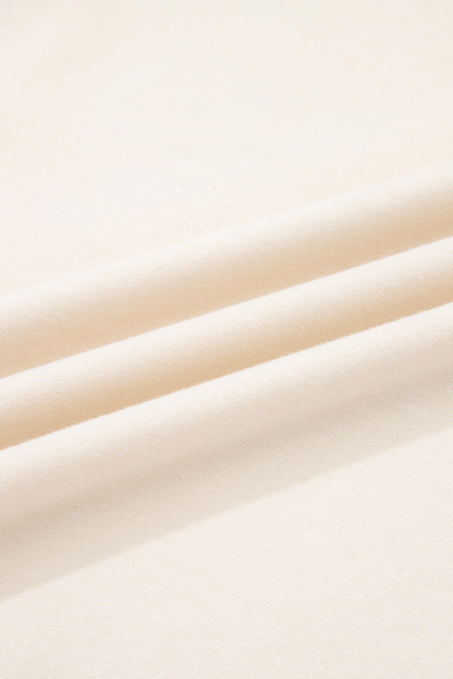 Apricot Camo Print Patchwork Sleeve Raw Hem Plus Size Sweatshirt