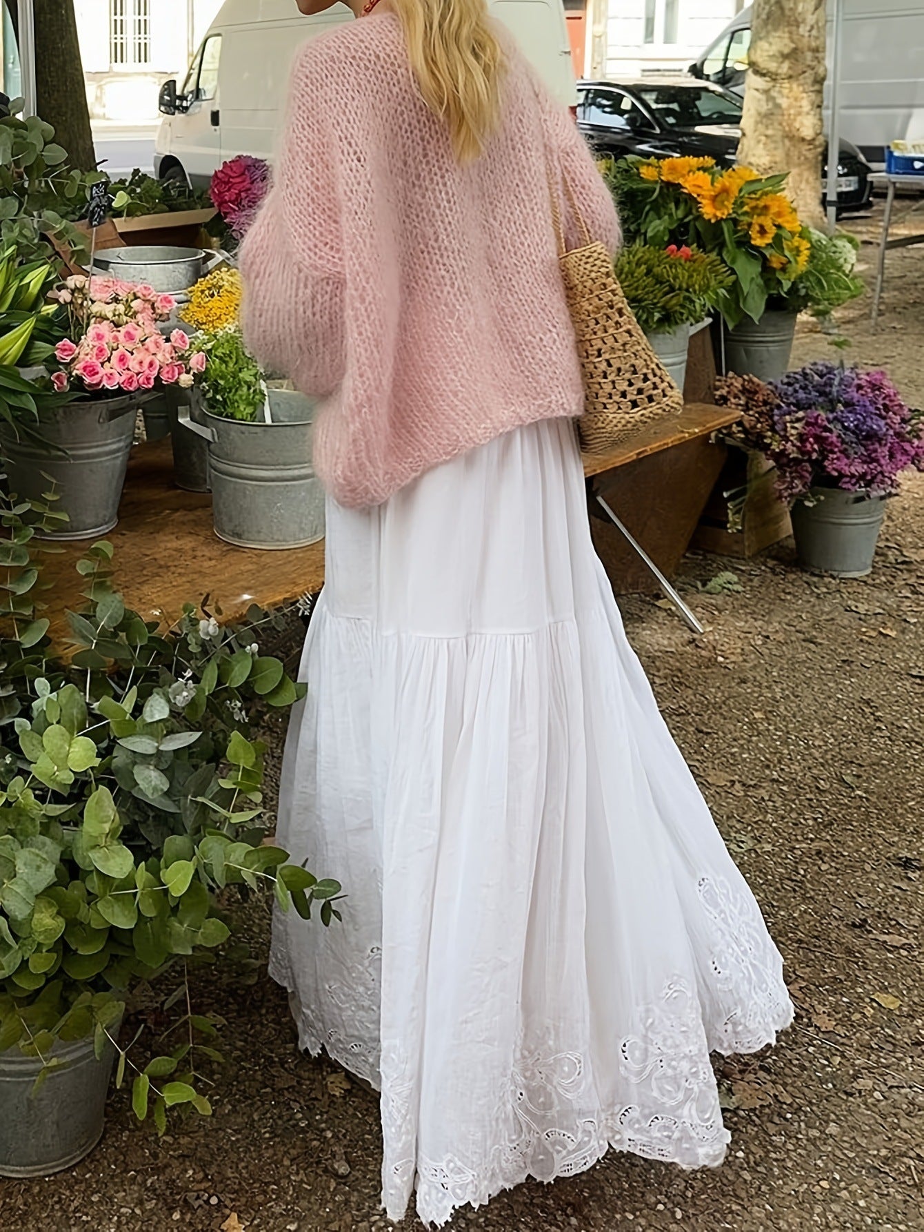 Casual Sweater Women's Knitted Blouse