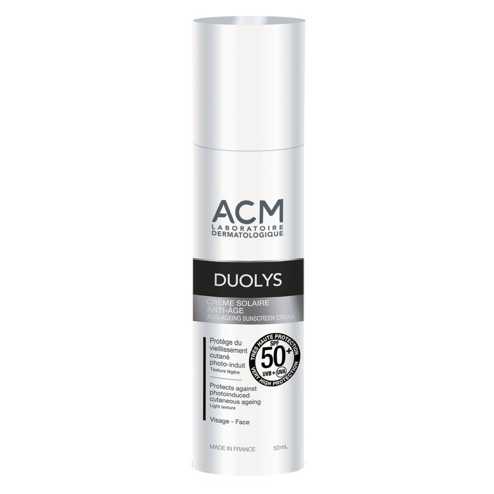 Laboratoire ACM, Duolys, Anti-Ageing, Sunscreen Cream, For Face, SPF 50+, 50 ml