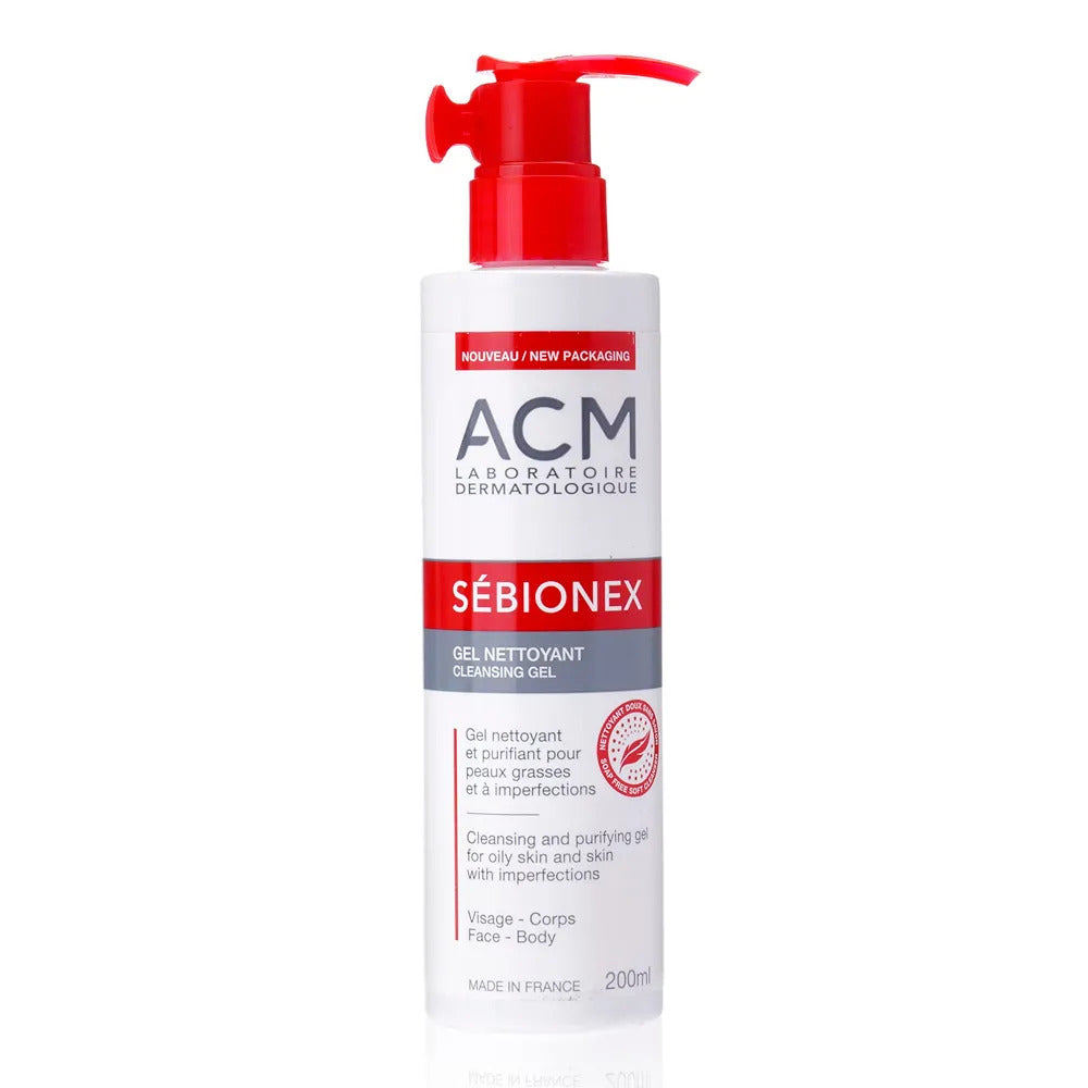 Laboratoire ACM, Sebionex, Purifying, Cleansing Gel, For Face, 200 ml