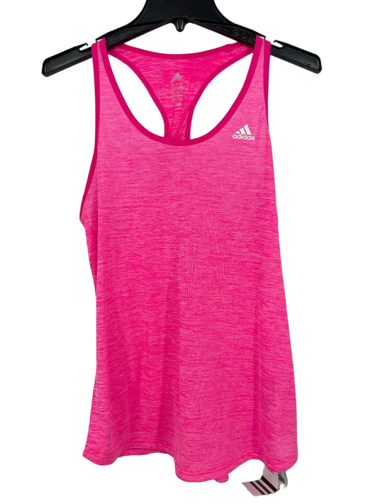 Adidas, Adidas, Short Sleeve, Sports Women Synthetic Strappy Vest, For Women, Size M