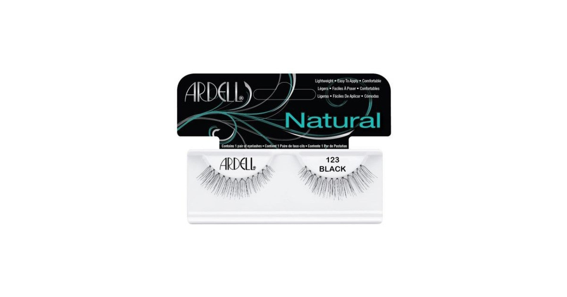 Ardell, Edgy, False Eyelashes, 123, Black