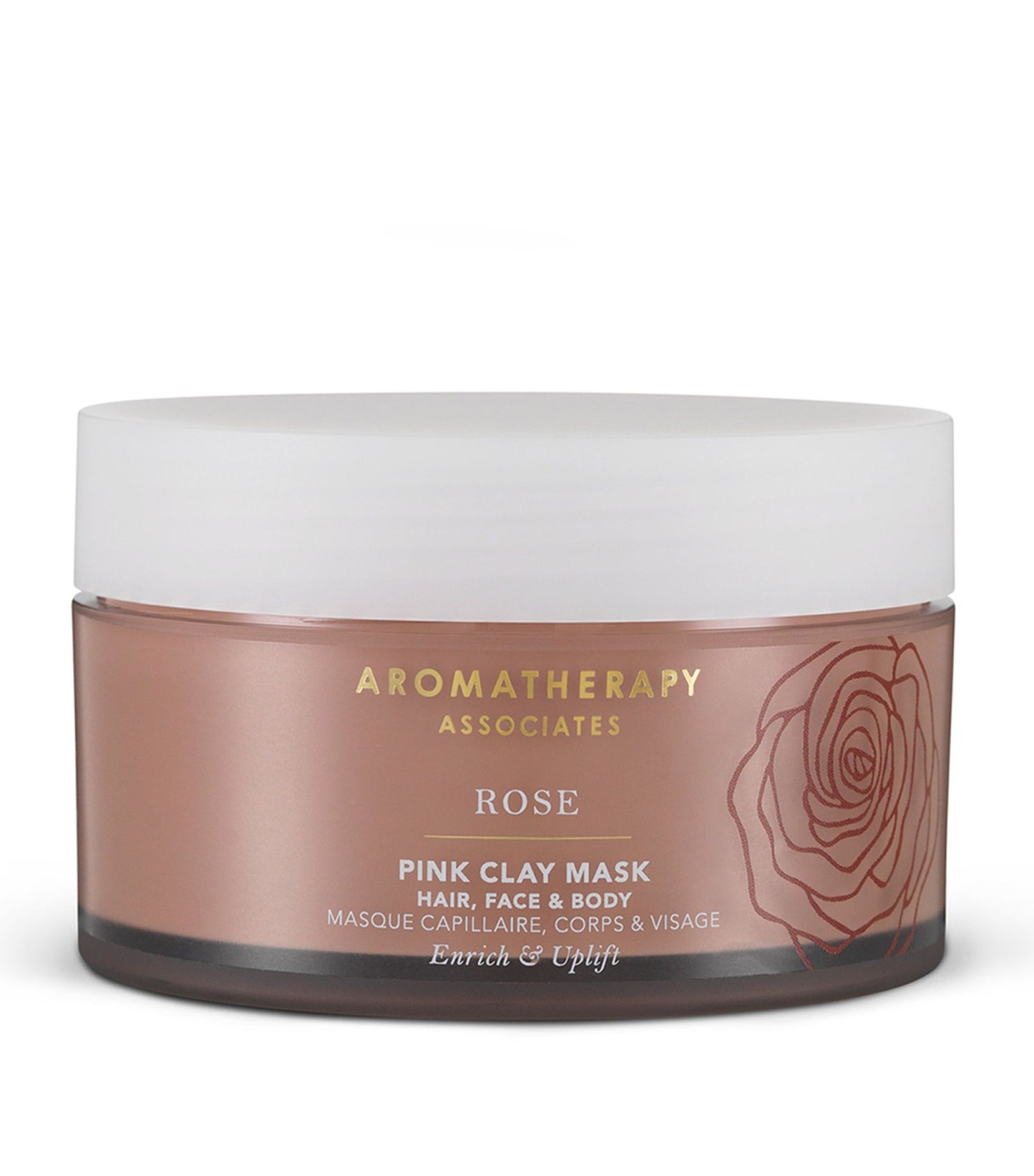 Aromatherapy Associates, Rose, Essential Oils, Eliminates Impurities, Clay Mask, 200 ml *Tester