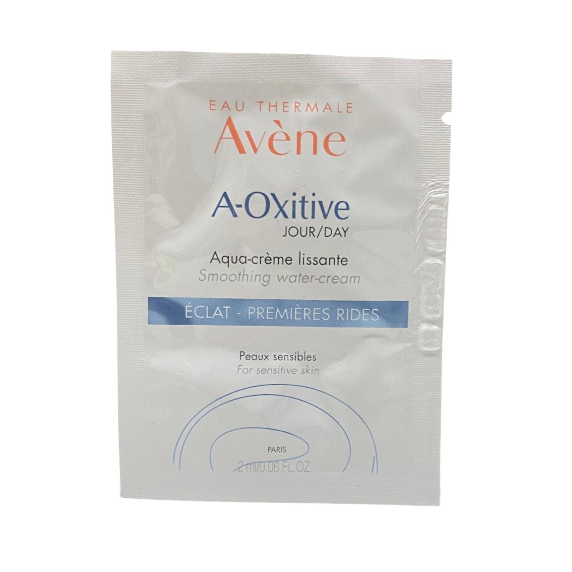 Avene, A-Oxitive, Hyaluronic Acid, Soothing, Day & Night, Water Cream, For Face & Neck, 2 ml *Sample