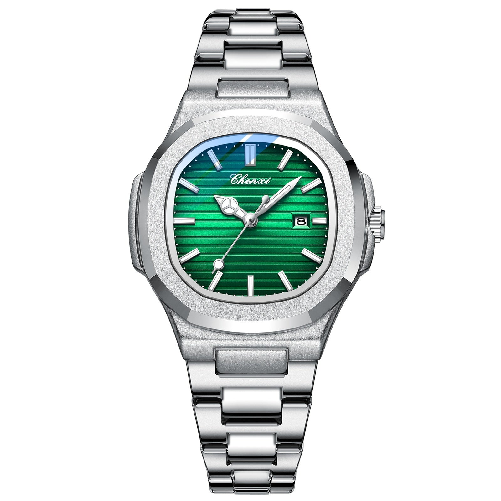 Chenxi Steel Watch Couple Luminous Waterproof Simple Fashion