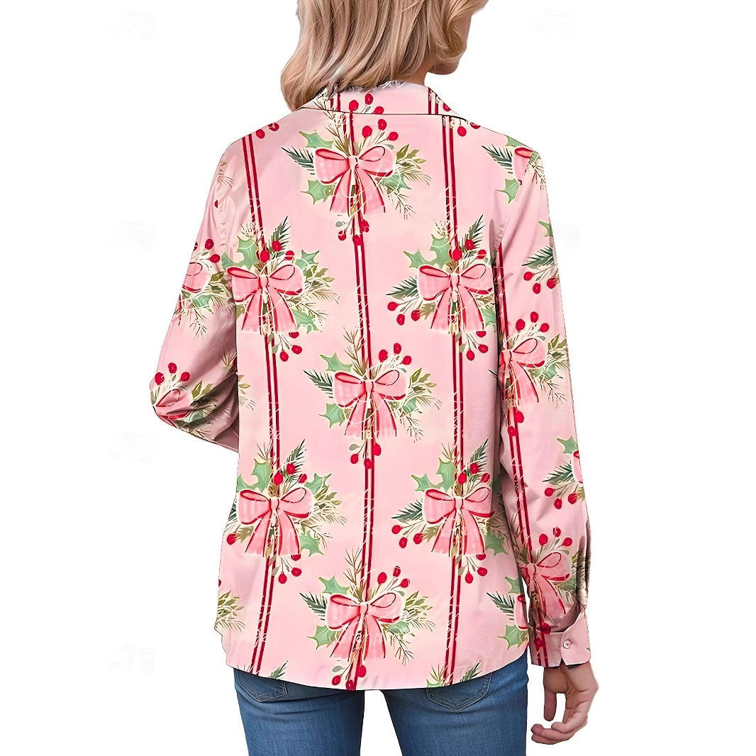 Fashionable New Womens Long-sleeve Shirt
