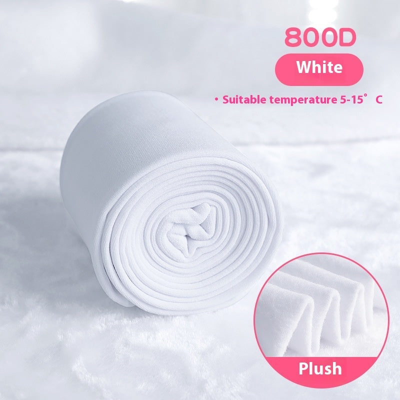 Children's Dance Socks Autumn And Winter Medium Thick Section Single-layer Fleece-lined