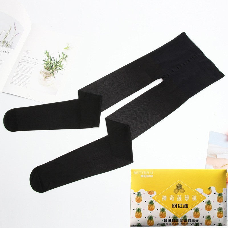 Arbitrary Cut Silk Stockings Women's Snagging Resistant Pantyhose Summer Ultra-thin Invisible