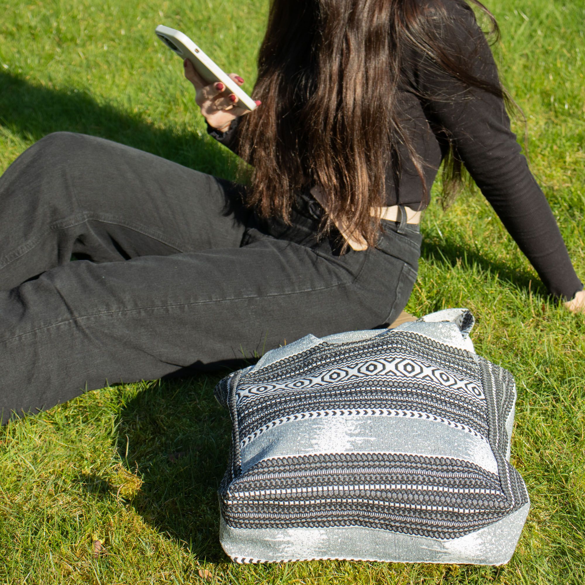 Nomad Sari Jacquard Natural Wander Muse Bags - Urban Caravan