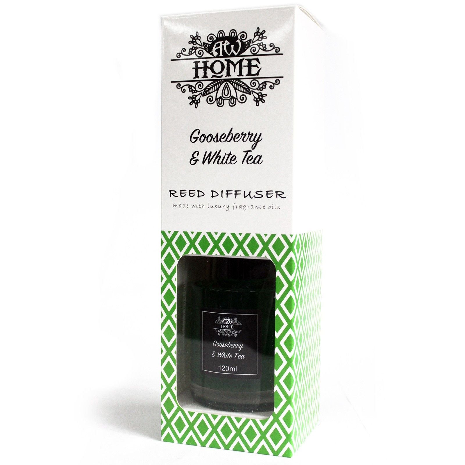 120ml Reed Diffuser - Gooseberry & White Tea