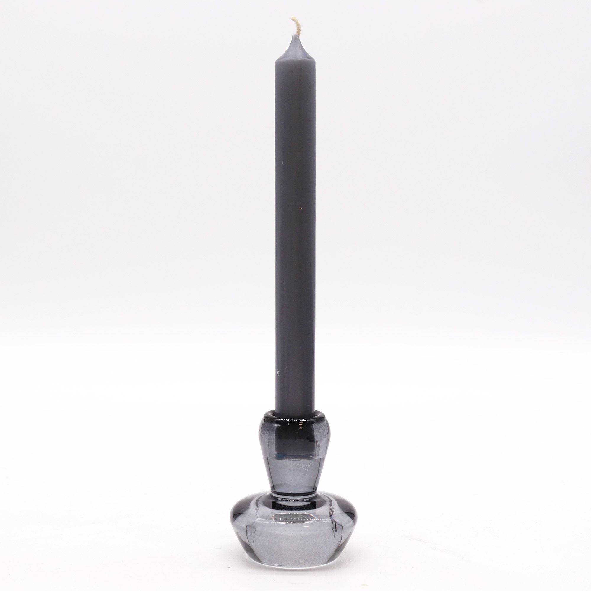 Mushroom Flip Dinner Candle / Tealight Holder - Midnight Grey