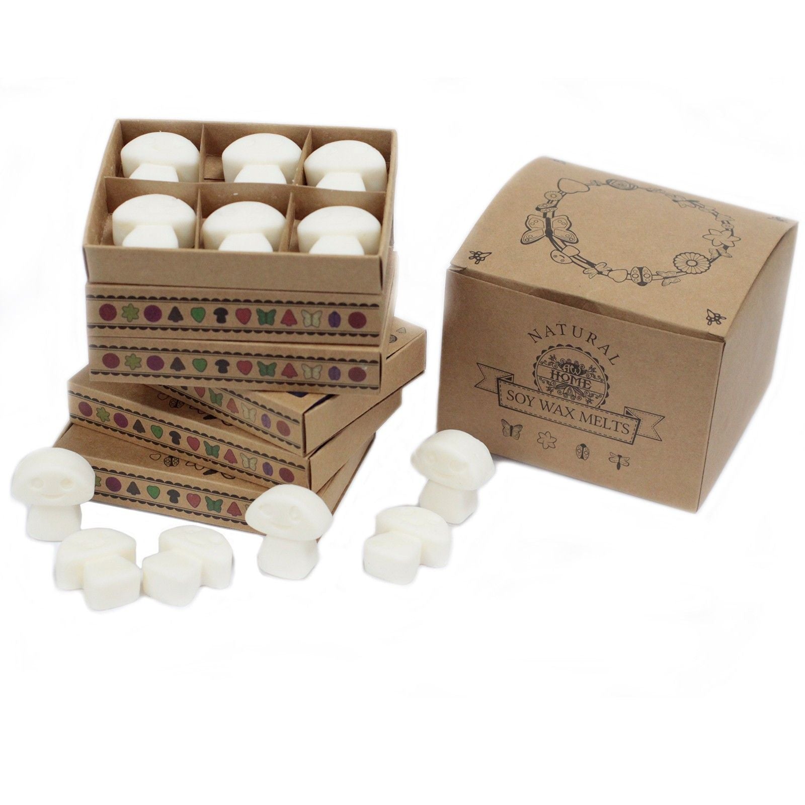 Box of 6 Wax Melts - Cinnamon & Orange