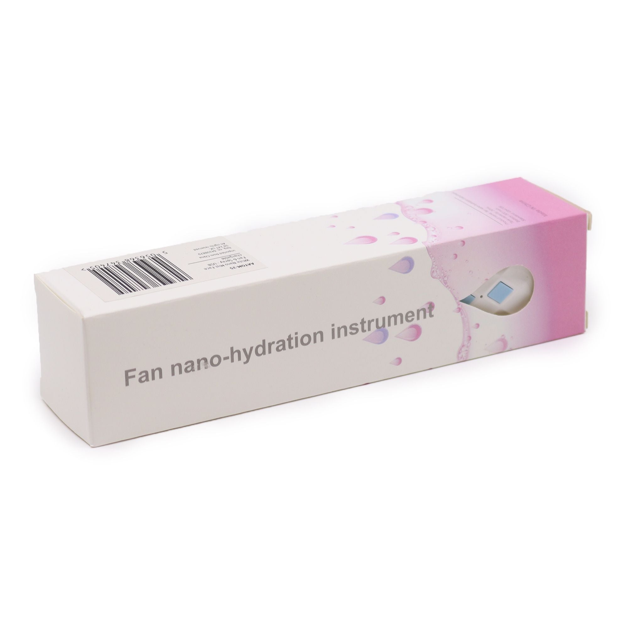 Pink Nano Mist Face Fan & Spray - USB chargable