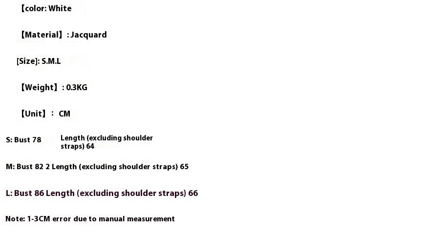 Summer Jacquard Lace Stitching Suspender Skirt White Dress