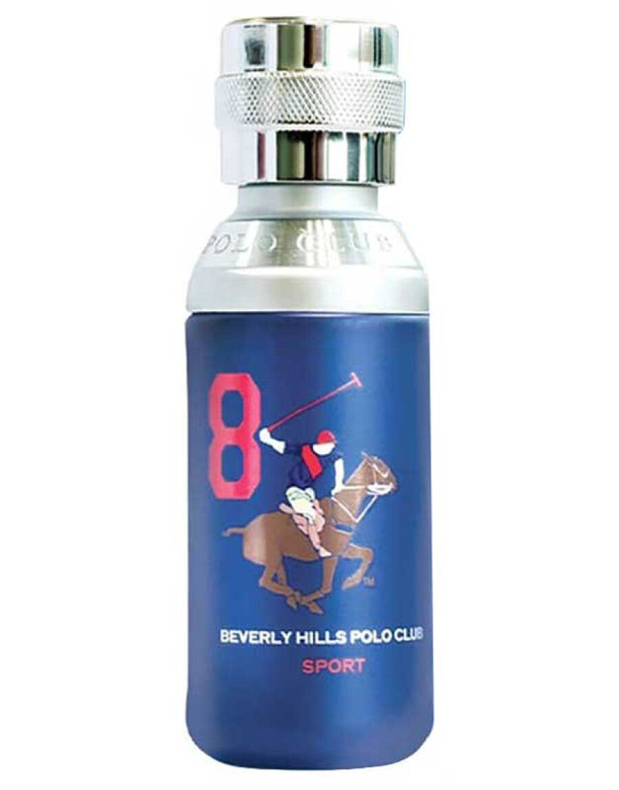 Beverly Hills Polo Club, 1982 - Sport 8, Eau De Toilette, For Men, 100 ml