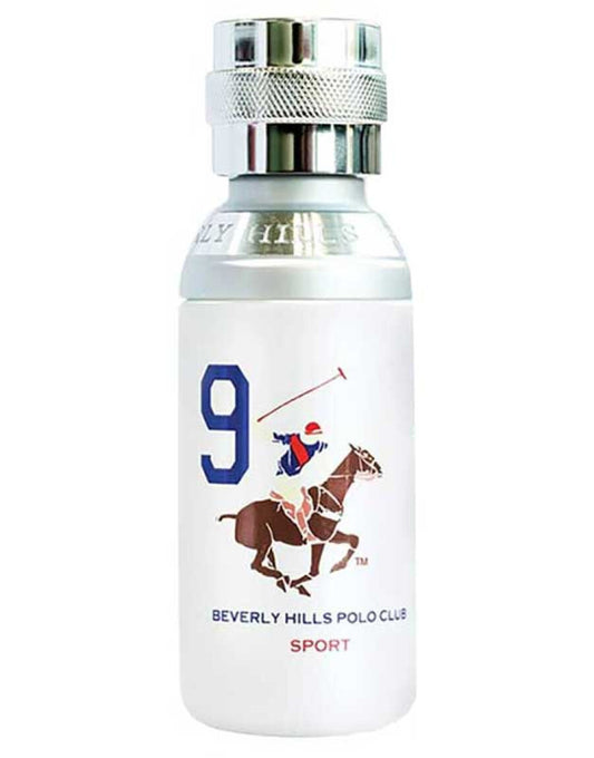 Beverly Hills Polo Club, 1982 - Sport 9, Eau De Toilette, For Men, 100 ml
