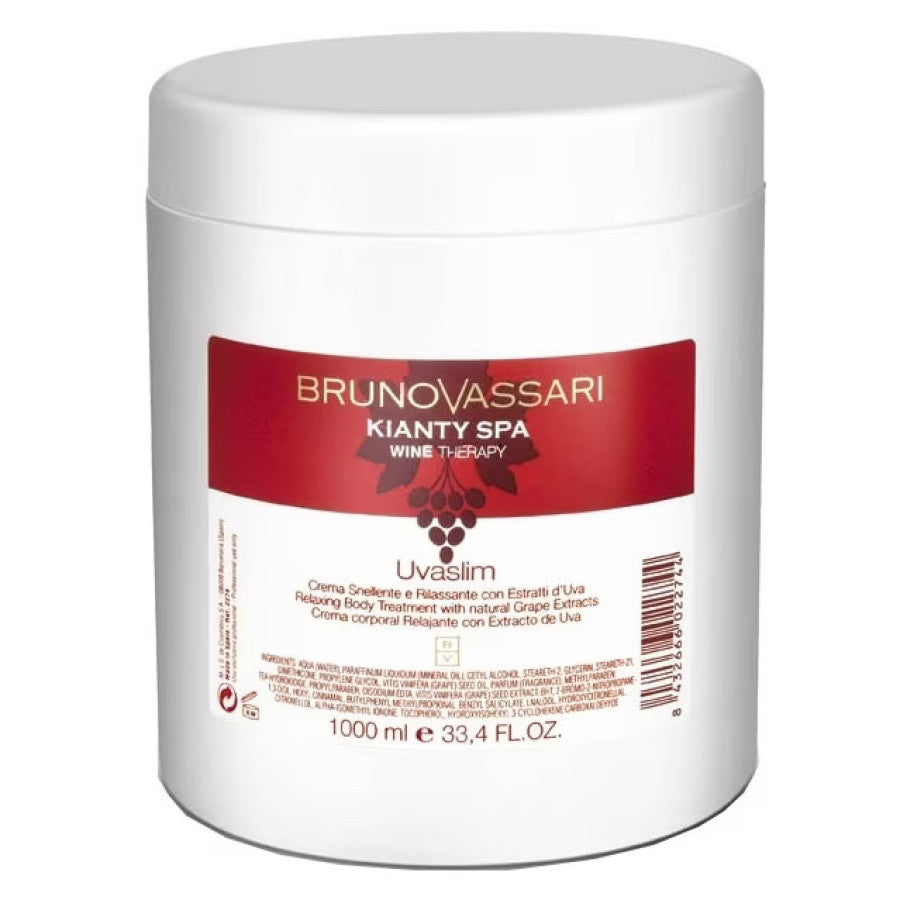 Bruno Vassari, Kianty SPA, Grape, Anti-Oxidant, Body Cream, 1000 ml