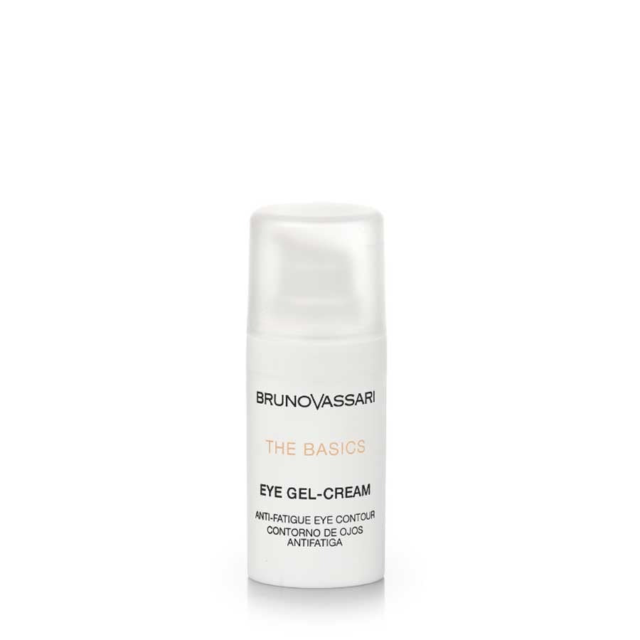 Bruno Vassari, The Basics, Caffeine, Anti-Fatigue, Morning & Evening, Eye Gel, 15 ml