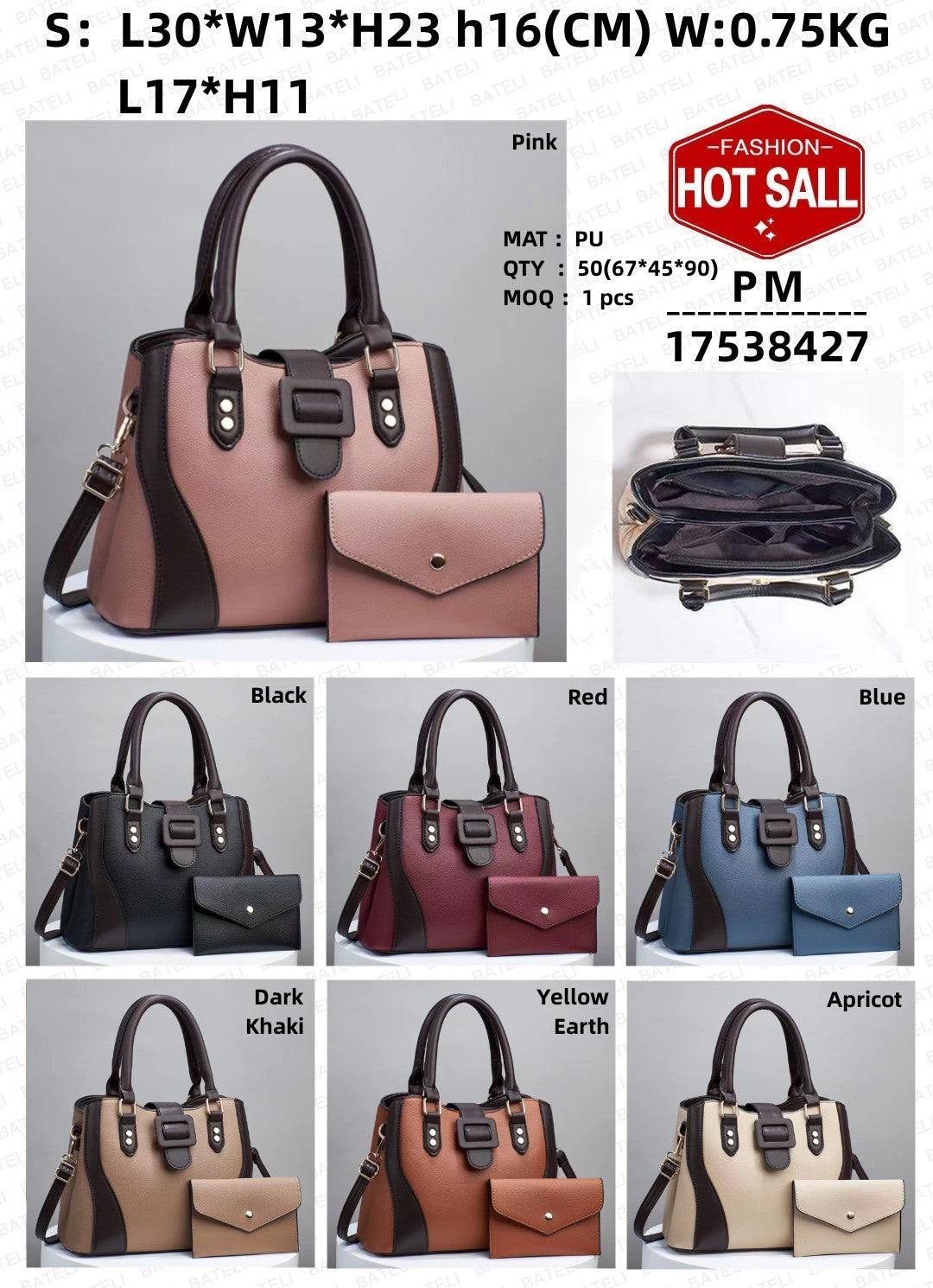 Luxury Women's Handbags - Tote Bag Handbag Set