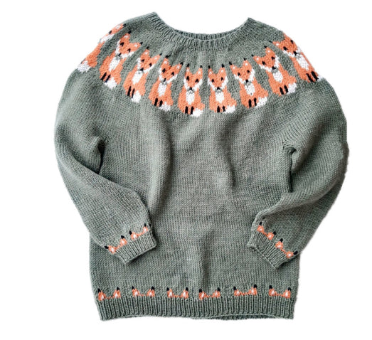 Round Neck Multicolor Loose Fashion Sweater Women