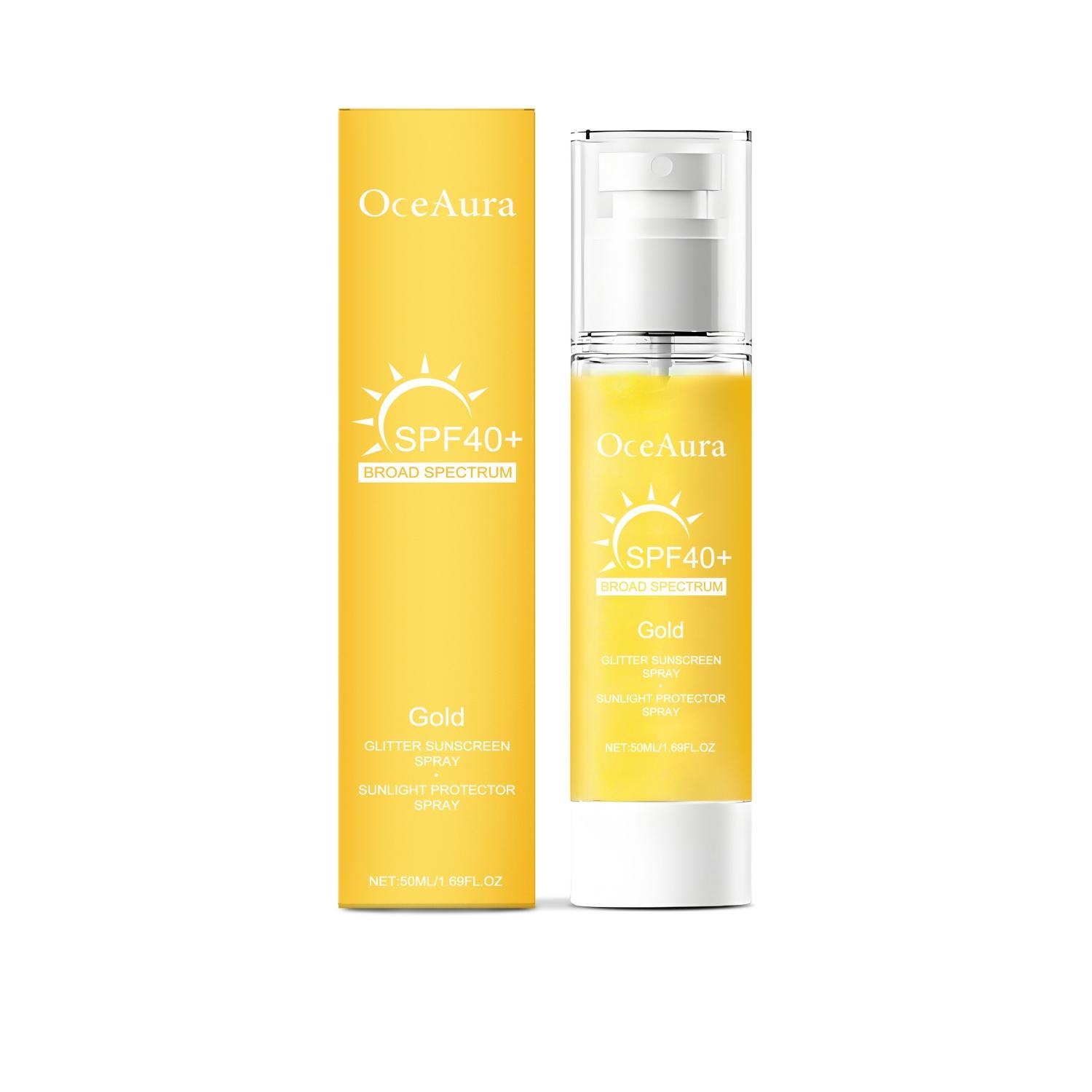 Shiny Sunscreen Spray