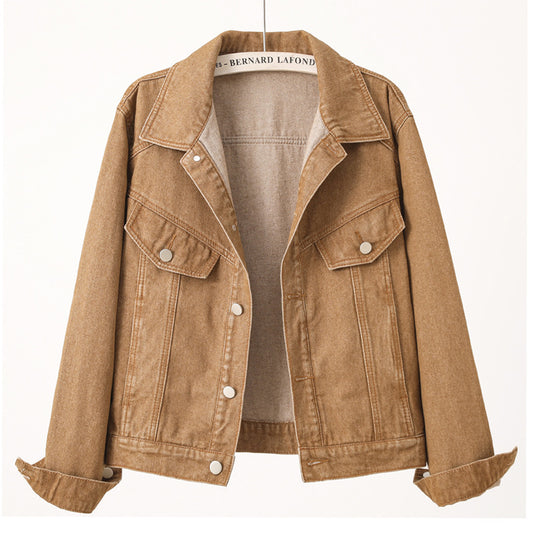 European And American Denim Jacket Coat