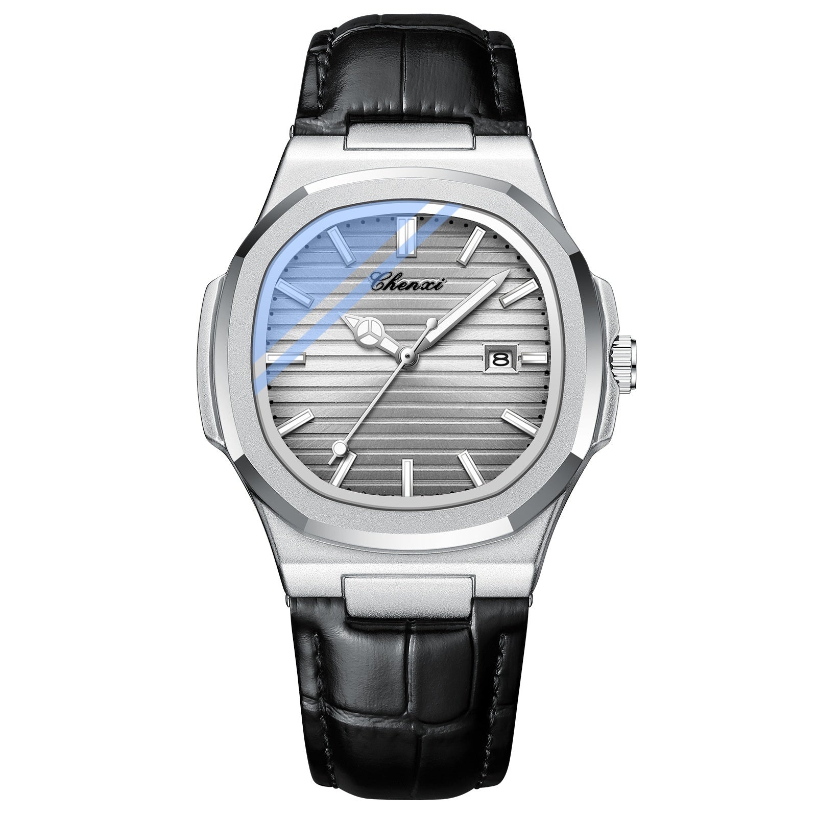 Chenxi Steel Watch Couple Luminous Waterproof Simple Fashion