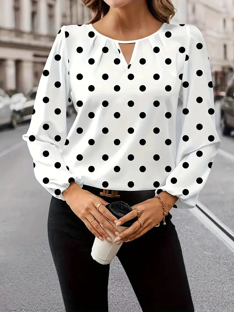 Polyester Women's Shirt Trendy And Versatile