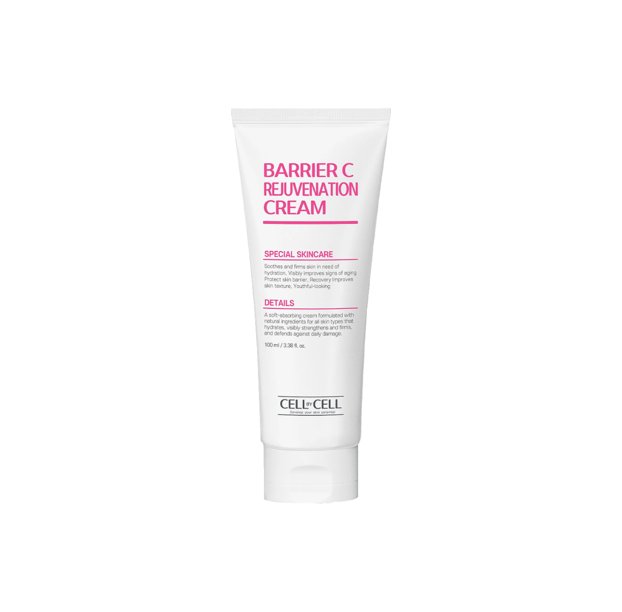 Cell By Cell, Barrier C, Rejuvenating, Cream, For Face, 100 ml