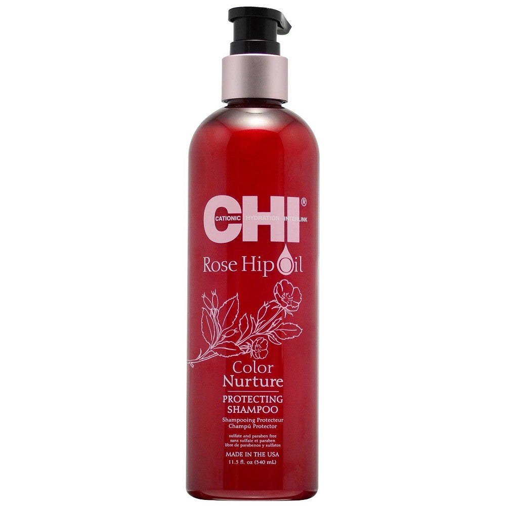 Chi, Rose HipOil, Hair Shampoo, For Colour Protection, 340 ml