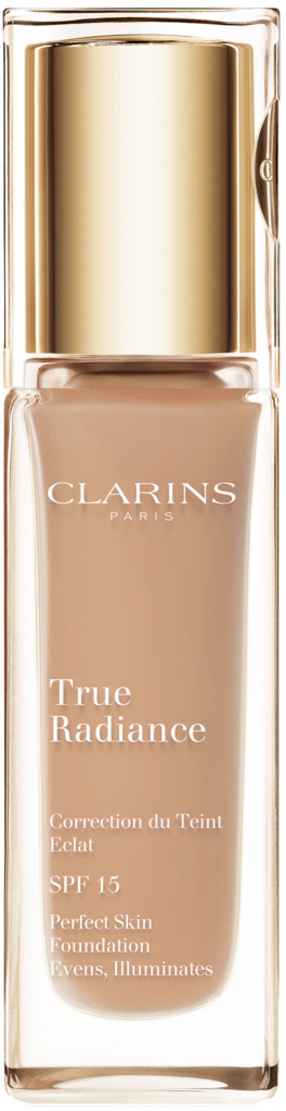 Clarins, True Radiance, Liquid Foundation, 109, Wheat, SPF 15, 15 ml *Tester