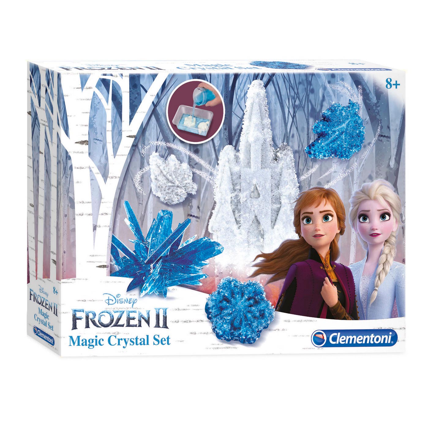 Clementoni, Frozen 2, Magic Crystal, Puzzle, 18524, For Girls, 8+ years