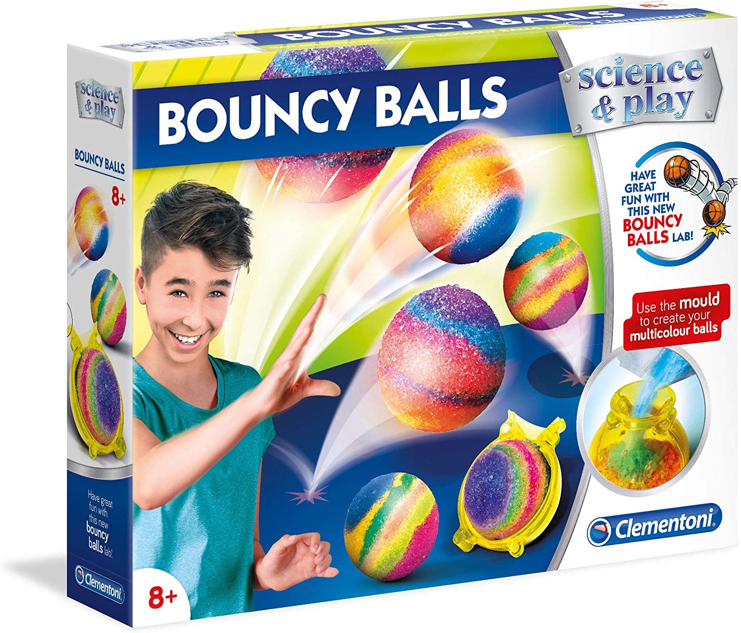 Clementoni, Science & Play, Bouncy Balls, For Boys, 8+ years