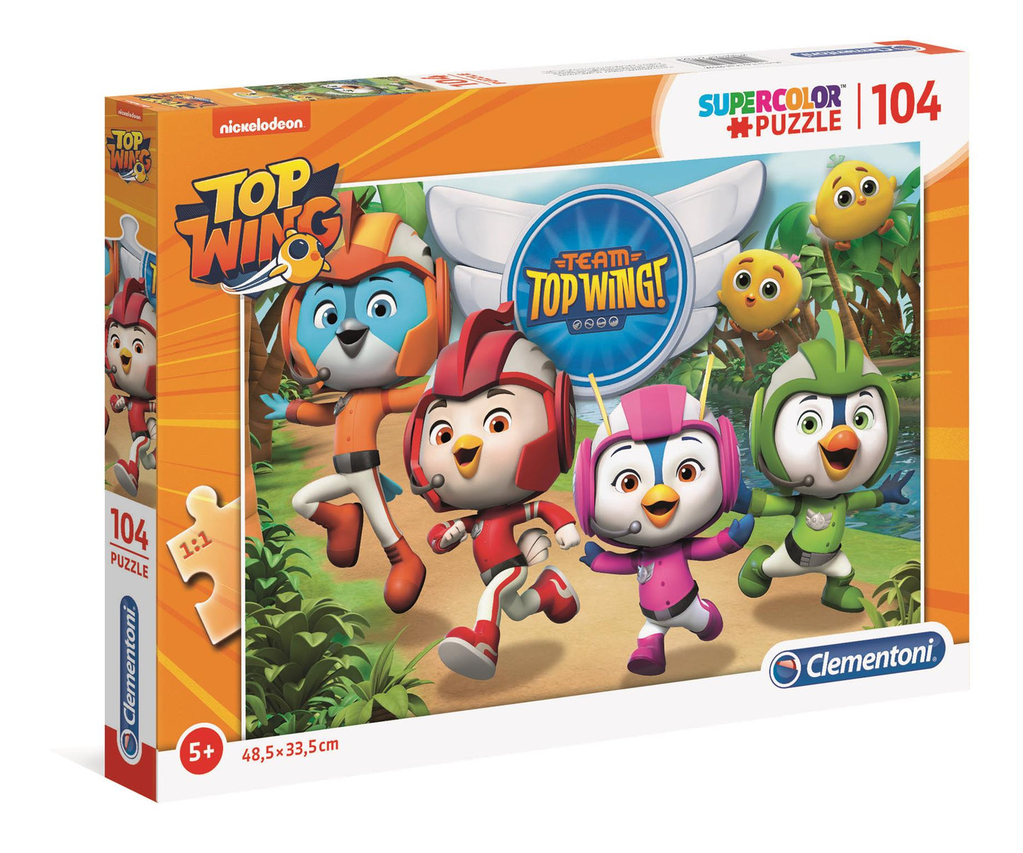 Clementoni, Top Wing, Puzzle, 27128, Unisex, 5+ years, 104