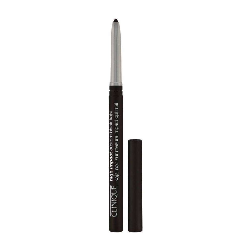 Clinique, High Impact - Custom Black, Waterproof, Colour, Long Wearing, Kajal Eye Pencil, 02, Blackened Brown, 0.28 g *Tester