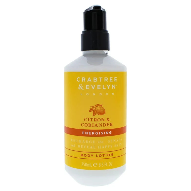 Crabtree & Evelyn, Citron & Coriander, Energising, Body Lotion, 250 ml *Tester
