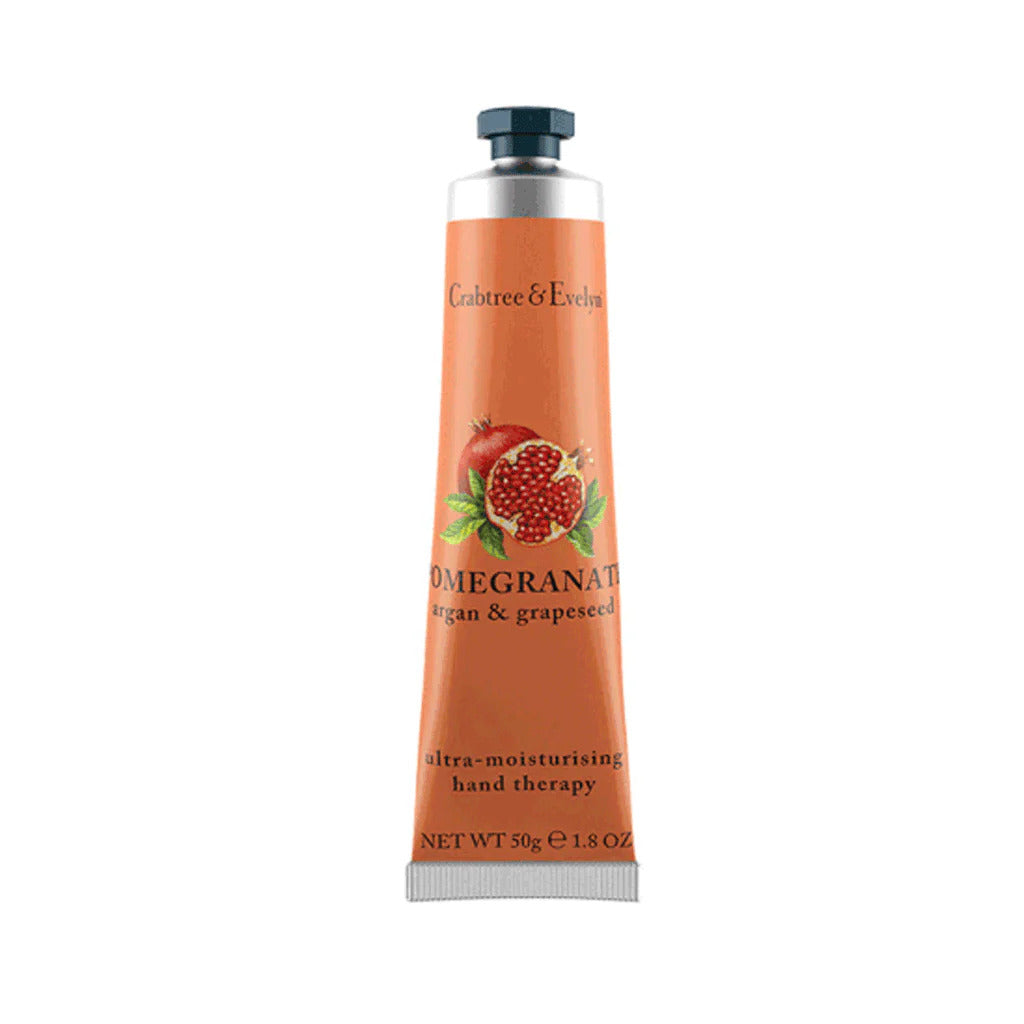 Crabtree & Evelyn, Pomegranate, Argan & Grapeseed, Ultra-Moisturising, Hand Cream, 50 g