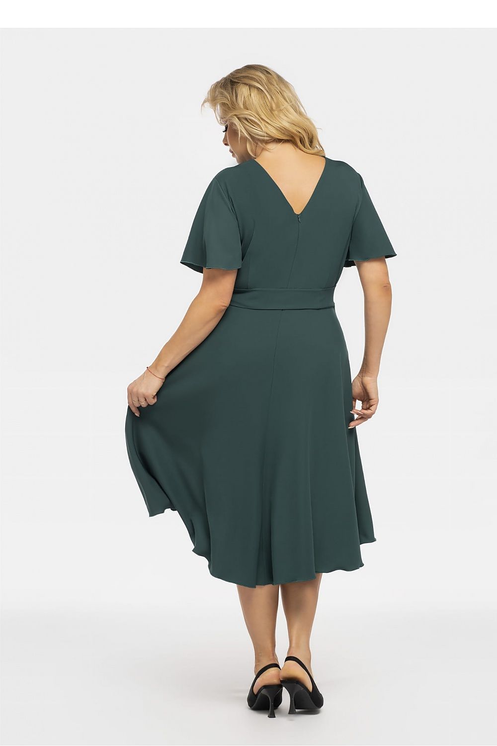 Plus size dress model 190950 Karko